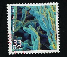 1999 Antibiotics  Michel US 3076 Stamp Number US 3186b Yvert Et Tellier US 2839 Stanley Gibbons US 3551 Used - Used Stamps