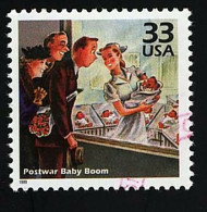 1999 Baby Boom Michel US 3086 Stamp Number US 3186l Yvert Et Tellier US 2849 Stanley Gibbons US 3561 Used - Used Stamps