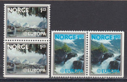 Norway 1977 - EUROPA: Landschaften, Mi-Nr. 742/43 (Paare), MNH** - 1977