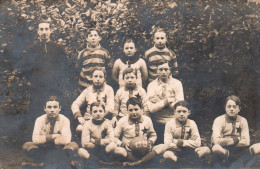 Football - Carte Photo - équipe De Foot , Jeunes Footballeurs En 1919 - Football