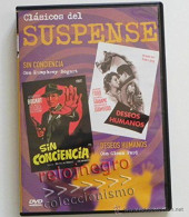 Sin Conciencia + Deseos Humanos Clasicos Del Suspense Pack Dvd Nuevo Precintado - Autres Formats