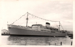 Bateau - Carte Photo - JEAN MERMOZ , Paquebot - Paquebots