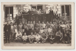 CARTE PHOTO - EPINAY SUR ORGE - CHATEAU DE CHARAINTRU - SOUVENIR DE CHARAINTRU EN 1941 - ECOLIERS ET LYCEENS -z 3 R/V Z- - Epinay-sur-Orge