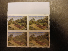 Polynesia 2023 Polynesie Tourist Spots Tahiti Monument Le Marae 'Arahurahu Monument Tour Ile 4v Mnh BLOCK BDF UP - Ungebraucht