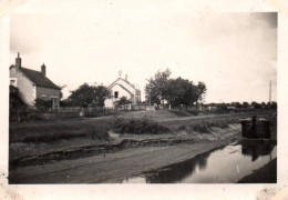 Péniche - Photo Ancienne - Canal , Chemin De Halage - Bateau Transport - Embarcaciones