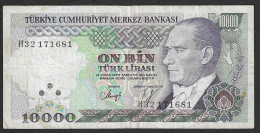 Turchia - Banconota Circolata Da 10.000 Lire P-199c - 1982   #19 - Turkey