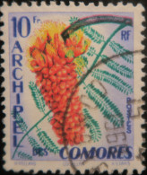 LP3972/8 - 1958 - COLONIES FRANÇAISES - COMORES - COLVILLEA - N°16 Oblitéré - Gebruikt