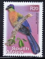 South Africa  2000 Violet-Crested Turaco  MNH - Cuco, Cuclillos