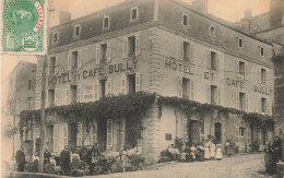 Belvès * SULLY Propriétaire , Hôtel Et Café Sully * Villageois Attelage Tonneaux - Other & Unclassified