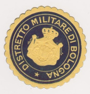 Vignette Militaire Delandre - Italie - Distretto Militare Di Bologna - Vignettes Militaires