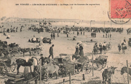 Les Sables D'olonne * 1905 * Jour De Courses ( Fin Septembre ) , La Plage * Loueurs D'ânes * âne - Sables D'Olonne