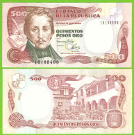 COLOMBIA 500 PESOS 1992  P-431A  UNC - Kolumbien