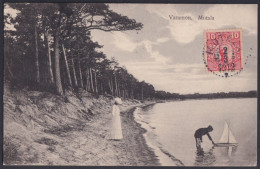 F-EX45888 SWEDEN SUEDE SVERIGE 1912 POSTCARD VARAMON MOTALA TO BILBAO SPAIN.  - Andere & Zonder Classificatie