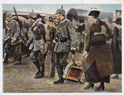 Zigarettenbild - Der Weltkrieg (1914) - Nr. 5 - Der Ausmarsch Des Feldheeres - Eckstein Halpaus  (66168) - Andere & Zonder Classificatie