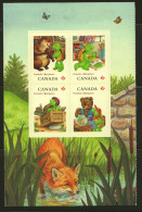 2012  Franklin The Turtle  Booklet Pane Of 4 Different Sc 2542-5 MNH - Ungebraucht