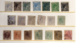Cuba (1876-99) - Alfonso XII  -  Alfonso XIII . Neufs*/sg Et Oblit - Unused Stamps