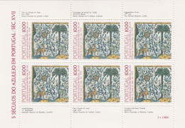 Portugal - 1982 The 500th Anniversary Of Azulejos In Portugal,M/S MNH** - Neufs