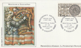 " 200 ANS DE L'INDEPENDANCE AMERICAINE " Sur Enveloppe 1er Jour De 1983 Ed° LNF N°YT 2285. Parfait état FDC à Saisir !!! - Indépendance USA