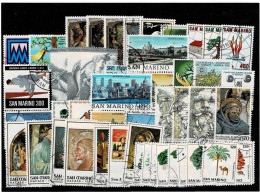 SAN MARINO ,oltre 45 Pezzi Usati ,moltissime Serie Complete ,qualita Ottima - Used Stamps