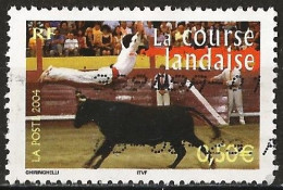 France 2004 - Mi 3798 - YT 3653 ( Cow : The Race Landes ) - Mucche