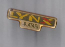 PIN'S THEME   JEUX LYNX  ATARI   CONSOLE  JEUX - Jeux