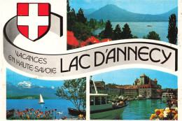 FRANCE - Annecy - Vacances En Haute-Savoie - Lac D'Annecy - Carte Postale - Annecy