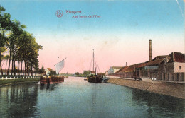 BELGIQUE - Nieuport - Aux Bords De L'Yser - Colorisé - Carte Postale Ancienne - Nieuwpoort