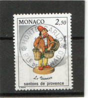 MONACO    1992  Y.T. N° 1846  Oblitéré - Usati