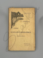 #LV61 - Chimie Des Manipulations Photographiques G.-H Niewenglowski Encyclopédie Scientifique Des Aide-mémoire - Fotografía