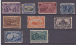 ETATS UNIS -  9 Timbres Neufs Sans Gomme ( Forte Cote ) - Ongebruikt