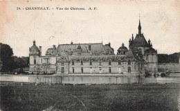 FRANCE - Chantilly - Vue Du Château - AP - Carte Postale Ancienne - Chantilly