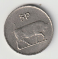IRELAND 1980: 5 Pence, KM 22 - Ireland