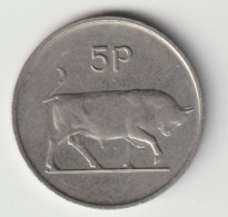 IRELAND 1980: 5 Pence, KM 22 - Ireland