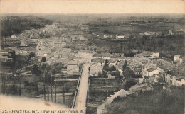 Pons * Vue Sur St Vivien - Pons