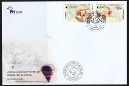 2015 - EUROPA - OLD TOYS -  9 MAY 2015- FDC - FDC