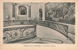 FRANCE - Château De Chantilly - La Rampe (détail) - Carte Postale - Chantilly