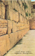 ISRAËL - Jérusalem - Wailing Wall - Carte Postale Ancienne - Israël