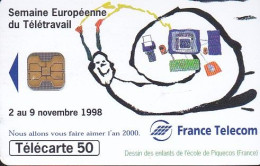 F923  10/1998 - TÉLÉTRAVAIL - 50 OB2 - 1998