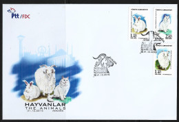 TURKEY - ANIMALS   -  31 DECEMBER 2015- FDC - FDC