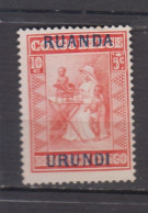 RUANDA URUNDI * 1930  YT N° 81 - Nuevos