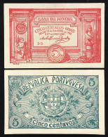 Portogallo Portugal  5 Centavos 1918 Pick#98 AUnc LOTTO 3753 - Portugal