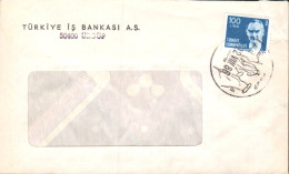 TURQUIE SEUL SUR LETTRE POUR LA FRANCE 1986 - Storia Postale