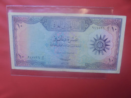 IRAQ 10 DINARS 1959 Circuler (B.31) - Iraq