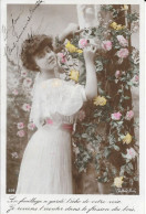 CARTE FANTAISIE ANNEE 1900 -    CIRCULEE - COLLECTION JULIETTE - VARENNES S/LOIRE - JULIETTE A LEON - Collezioni E Lotti