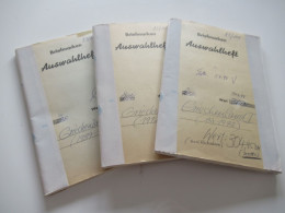 Sammlung / 3 Interessante Auswahlhefte Europa Griechenland Ca.1900 - 1993 Massenweise Gestempelte Marken / Fundgrube! - Verzamelingen (in Albums)