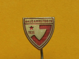 Badge Z-22-13 - SOCCER, FOOTBALL CLUB JEDINSTVO UB, SERBIA - Football