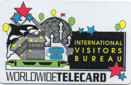 UNITED STATES - PREPAID - WORLDWIDE TELECARD - INTERNATIONAL VISITORS BUREAU - Other & Unclassified