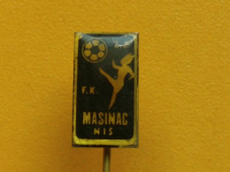 Badge Z-22-14 - SOCCER, Women's, Female FOOTBALL CLUB Masinac, Nis, Serbia - Football