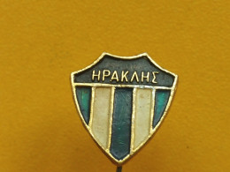 Badge Z-22-14 - SOCCER, FOOTBALL CLUB FC IRAKLIS SOLUN - Football