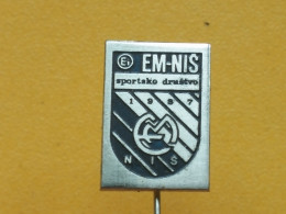 Badge Z-22-12 - SOCCER, FOOTBALL CLUB EM NIS, SERBIA - Football